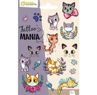 Avenue Mandarine Tattoo Set Tattoo Mania Katzen - Kategorie: Tattoo - Altersempfehlung ab: 5 Jahren