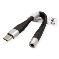 ROLINE 12.03.3241 audio splitter Black