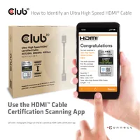 CLUB3D CAC-1371 HDMI cable HDMI Typ A (Standard) Schwarz