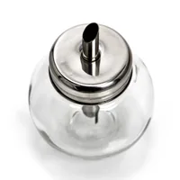 Zeller Present Zuckerdose 240 ml, Glas / Edelstahl, ø 8.5 x 11.3 cm - Anwendungszweck: Zucker - Materialtyp: Glas - Material: Glas - Detailfarbe: Transparent - Set: Nein