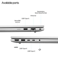 HP EliteBook 6 G1a Notebook Next Gen AI - 177°-Scharnierdesign - AMD Ryzen AI 7 350 - Win 11 Pro - Radeon 860M - 32 GB RAM - 1 TB SSD NVMe, TLC - 35.6 cm (14") DE Layout