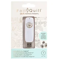 We R Memory Keepers Foil quill – usb art – amy tangerine