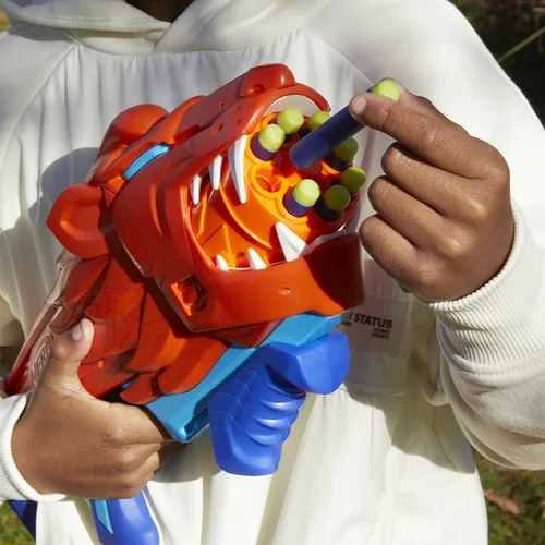 NERF Junior Wild Lionfury - Waffentyp: Gewehr - Altersempfehlung ab: 6 Jahren - Geschossart: Dart - Motorisierter Dartabschuss: Nein