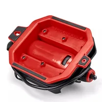 Schleif- und Gravur-Werkzeug TC-MT 150 E (schwarz/rot, 150 Watt, 117-teiliges Zubehör-Set)
