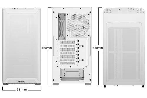 be quiet! PURE BASE 501 Airflow White Midi Tower