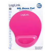 Logilink Mauspad Silcon Wrist pink