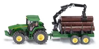 FARMER Traktor mit Forstanhänger, Modellfahrzeug