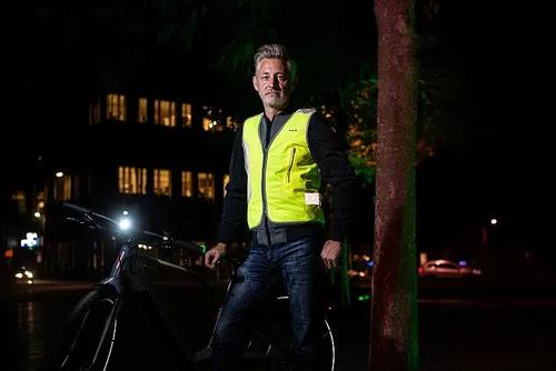 wowow Reflexweste Tegra, M - Befestigung: Oberkörper - Farbe: Gelb - Typ: Weste