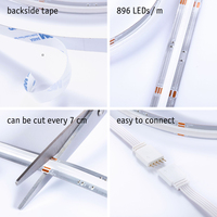 Paulmann MaxLED 500 LED Strip Full-Line COB 1.5 m - Lampensockel: LED fest verbaut - Aussenanwendung: Keine Angaben - Inklusive Netzteil: Ja - Dimmbar: dimmbar - Set: Ja - Länge: 1.5 m