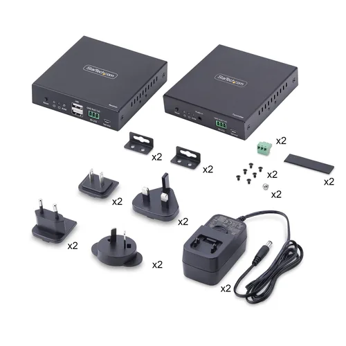 HDMI KVM EXTENDER OVER IP .