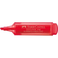 Faber-Castell TEXTLINER 1546 Marker 1 Stück(e) Meißel/feine Spitze Rot