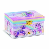 Craze Musikspieldose Einhorn - Material: Kunststoff - Detailfarbe: Violett