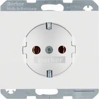 Berker 4715 70 09 Schuko Steckdose 16A K.1 polarws mit Steckkl.