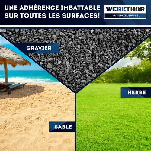 Werkthor Flache Auffahrkeile 2er Set, Grau - Nachhaltigkeit: Nicht angegeben - Zubehörtyp: Rampe/Keil