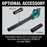Makita 191L13-5 Verbindungsrohr 80-72