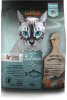 Leonardo Cat Food Trockenfutter Adult getreidefrei Lachs, 300 g - Tierbedürfnis: Haut & Fell - Geschmacksrichtung: Fisch - Zertifikate: Keine Zertifizierung - Fleischsorte: Lachs - Packungsgrösse: 0.3 kg - Futtereigenschaft: Getreidefrei - Ohne künstliche