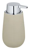 Wenko Seifenspender Badi 320 ml, Beige - Wandmontage: Nein - USB-Schnittstelle: Keine Angaben - Sensor-Technik: Keine Angaben - Detailfarbe: Beige - Fassungsvermögen: 320 ml