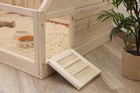 Kerbl Indoor Kleintierbehausung 113,5 x 75,5 x 40 cm - Nagetierart: Hamster - Kaninchen - Tierart: Kaninchen - Meerschweinchen - Nager