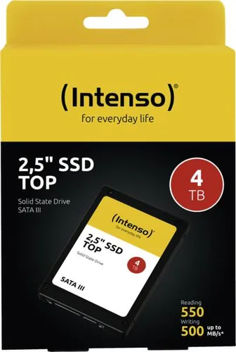 Top SSD 4 TB (schwarz, SATA 6 Gb/s, 2,5"")
