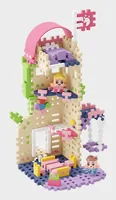 Max Bersinger Baukasten Marioinex Princess Fantasie Turm - 148 Teile - Altersempfehlung ab: 6 Jahren - Material: Kunststoff - Anzahl Teile: 148 Teile