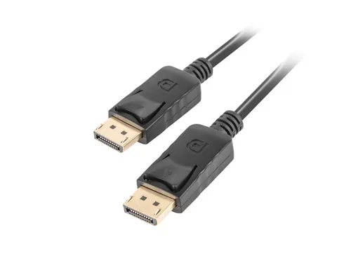 LANBERG Displayport MM 19 PIN V1.2 Kabel 1,8m 4K schwarz