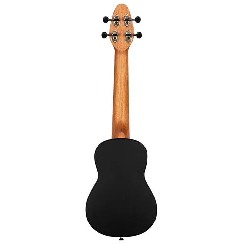 Ortega Guitars Keiki Ukulele Pack Soprano Size Super Scale Ukulele Agathis / ABS Orange Kaleidoscope - K2SS-OKC