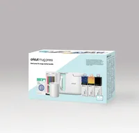 Cricut Transferpresse Mug Press Tassenpresse Bundle Sublimation - Heizplattengrösse: 15.2 x 17.8 cm - Detailfarbe: Weiss - Material: Kunststoff