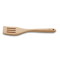 Kela Pfannenwender Calla mit Schlitzen, Hellbraun - Detailfarbe: Hellbraun - Spülmaschinenfest: Nein - Material Küchenhelfer: Holz