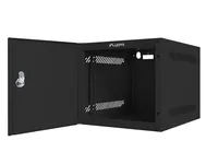 LANBERG 10"" 6U 280x310 Wandgehäuse Metalltür FlatPack sw