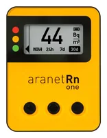 Aranet Radondetektor  Aranet Radon One Sensor HOME Gelb - Anwendungsbereich: Radondetektor - Typ: Messgerät - Detailfarbe: Gelb