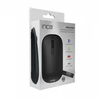 INCA Wrls Maus 1600DPI2xBT5.44TastenLED2.4GHzUSB-C sw