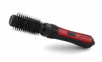 Esperanza EBL008 hair styling tool Hot air brush Black, Red 1000 W 1.8 m