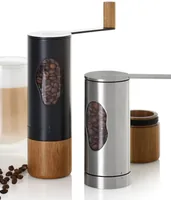 AdHoc Kaffeemühle Mrs. Bean Braun/Schwarz - Detailfarbe: Braun - Schwarz - Ausstattung: Mahlfunktion - Mahlwerk: Manuelles Mahlwerk - Fassungsvermögen: 48 g