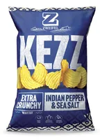 Zweifel KEZZ Chips Pepper and Salt 20 x 35 g - Produkttyp: Nature Chips - Nährwertangabe pro: 100 g - Energiegehalt (in kj): 2013 KJ - Energiegehalt (in kcal): 481 Kcal - Fett: 24 g - Davon gesättigte Fettsäuren: 1.5 g