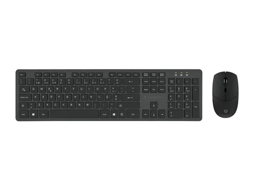 CONCEPTRONIC Wireless Tastatur Maus Layout PT schwarz