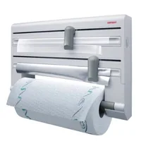 Leifheit 25703 paper towel holder Wall-mounted paper towel holder Grey, White