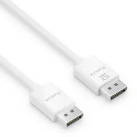 PureLink Kabel DisplayPort - DisplayPort, 1 m - Kabeltyp: Anschlusskabel - Videoanschluss Seite A: DisplayPort - Videoanschluss Seite B: DisplayPort - Detailfarbe: Weiss - Kabellänge: 1 m - HDMI Standard: Keine Angabe