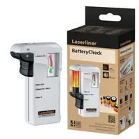 Laserliner Batterietester BatteryCheck - Batterietyp: 6LP3146 / 9V E-Block / 9V - Knopfzelle - LR03 / AAA / Micro - LR14 / C / Baby - LR20 / D / Mono - LR6 / AA / Mignon - Zubehörtyp: Prüfgerät