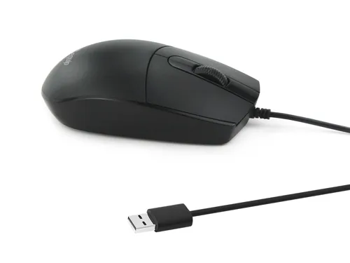 Equip Silent-Maus USB-A Stecker LR 1.50m schwarz