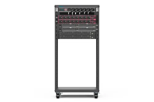 DIGITUS Universal 19-Zoll Equipment Rack mit Rollen, 21HE