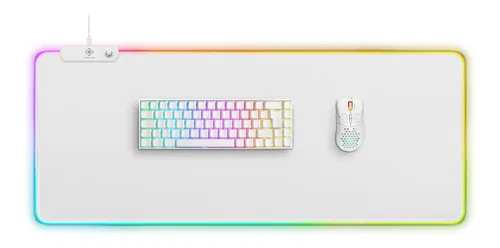 Deltaco Gaming GAM-079-W mouse pad Gaming mouse pad White