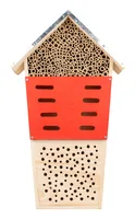 Windhager Insektenhotel Tower - Tierart: Insekten - Produkttyp: Insektenhotel - Gartentier: Marienkäfer - Ohrwurm - Florfliege - Wildbiene
