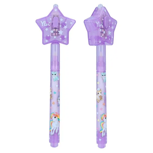 Depesche Magischer Stift Ylvi - Strichstärke: Keine Angabe - Set: Nein - Verpackungseinheit: 1 Stück - Eigenschaft-Stift: Keine - Anwender: Kinder - Fasermaler & Fineliner Art: Filzstift