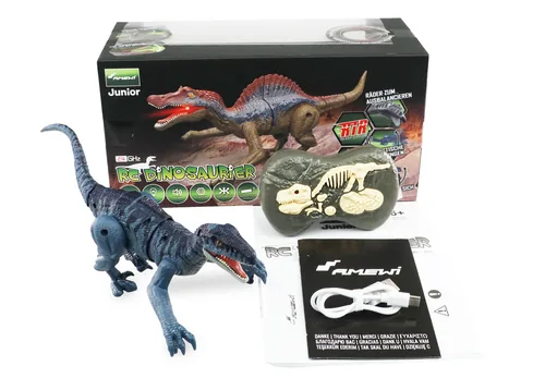 Amewi Velociraptor RC Dinosaurier 21cm, RTR Licht Sound