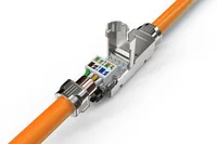 CAT 6A CAT CONNECTION MODULE FOR INSTALLATION CABLES