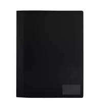 HERMA Schnellhefter PP Schwarz - Typ: Schnellhefter - Ausstattung: Namenschild - Detailfarbe: Schwarz - Material: Polypropylen (PP)