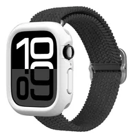 Rhinoshield Displayschutz Bumper Case Apple Watch 10 46 mm White - Zubehörtyp: Displayschutz - Kompatible Hersteller: Apple - Kompatible Smartwatches: Apple Watch Series 10 46mm - Farbe: Weiss