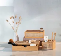 Wenko Aufbewahrungsbox Allegre mit Schublade, Hellbraun - Materialtyp: Holz - Material: Rattan - Detailfarbe: Hellbraun - Produkttyp: Aufbewahrungsbox