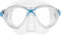 CRESSI Marea Maske Junior Klar/Blau - Detailfarbe: Transparent - Blau - Zielgruppe: Kinder - Schuhgrösse (EU): Keine - Material: Silikon - Produkttyp: Tauchmasken