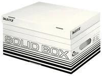 LEITZ Solid Box S 6117-00-01 weiss 265x195x370mm